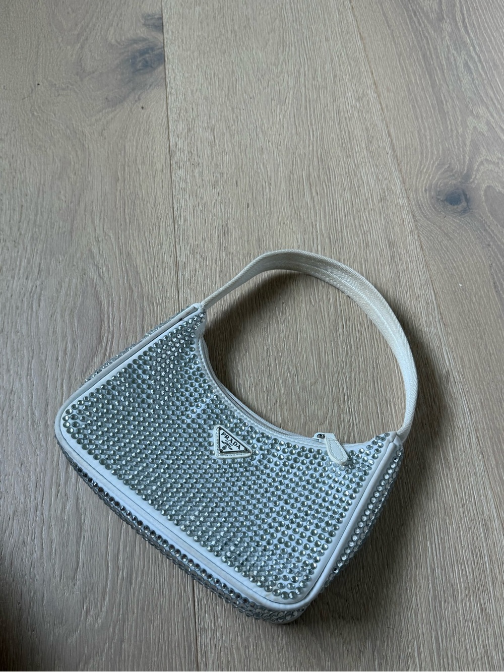 Designer Bag Silver Rhinestone - Picture 3 of 10